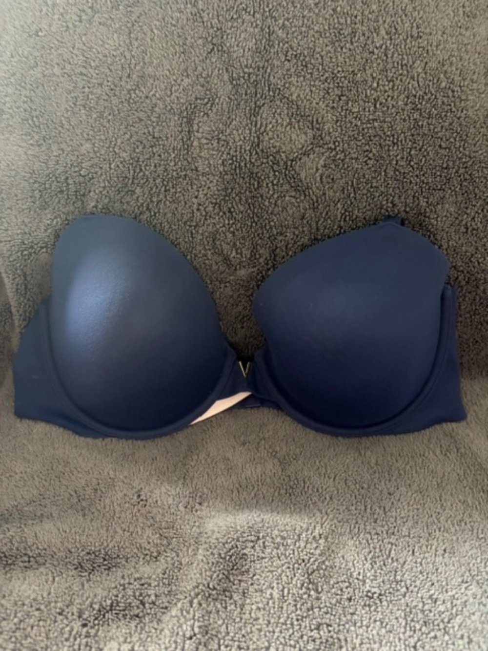 Victoria's Secret lined Demi V Collection SZ 38D Blue
